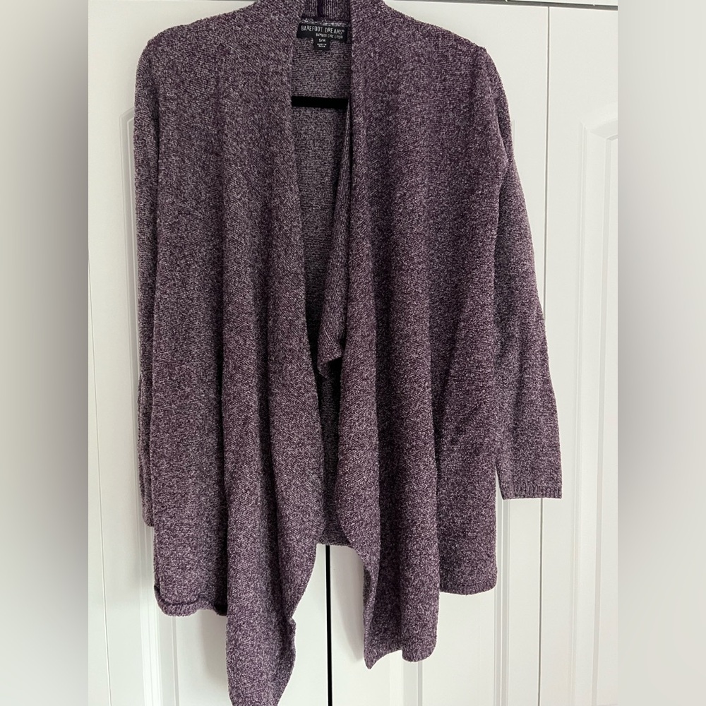 Barefoot Dreams Purple Sweater - Picture 2 of 5